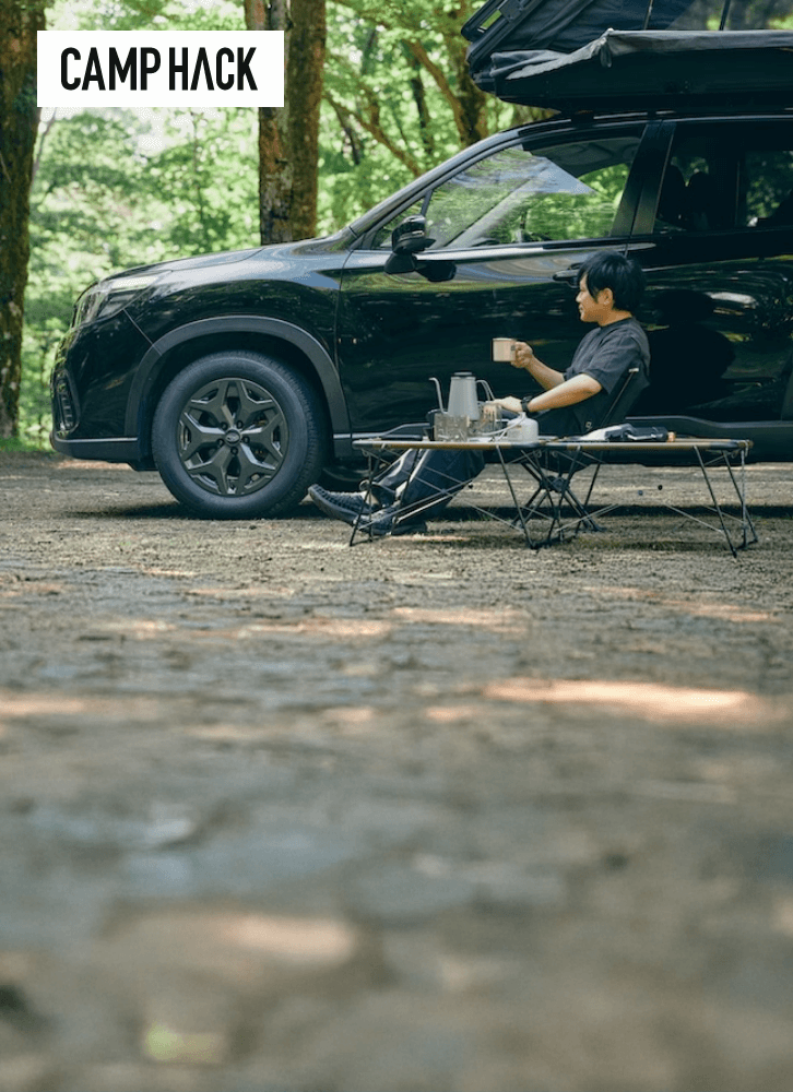 静かで、なめらかで、頼もしい！キャンプ旅を格上げする、とっておきの｢走りの相棒｣はね…