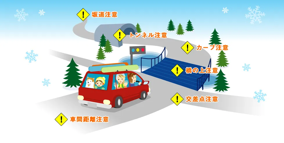 冬の安全運転アドバイス