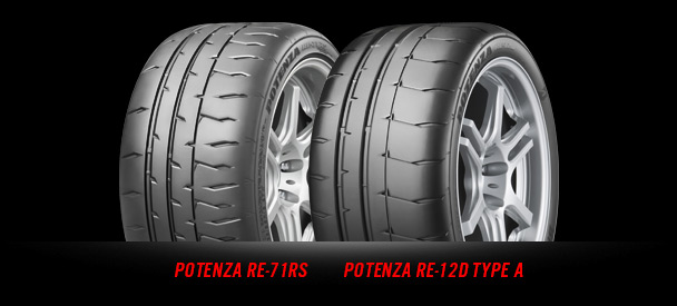 POTENZA RE-71RS,POTENZA RE-12D TYPE A