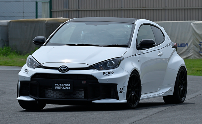 TsbのアタックでGR YARIS DATラジアル最速を目指す