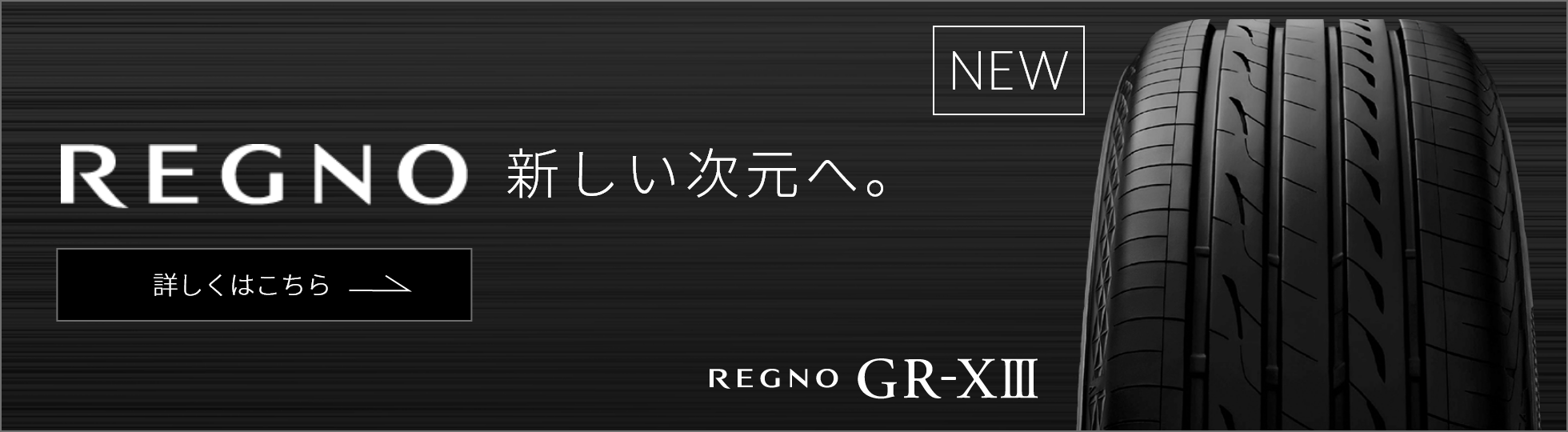REGNO新しい次元へ REGNOGR-XIII　詳しくはこちら